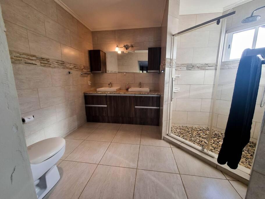 Villa With Pool And Sea View Fontein Exterior foto